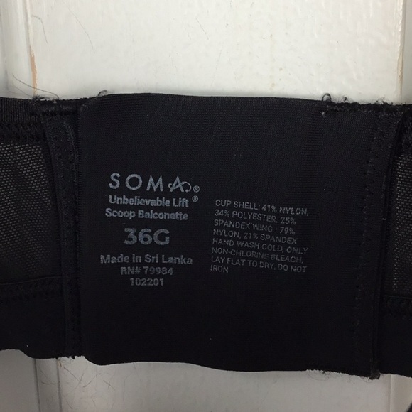 Soma Unbelievable Lift Scoop Balconette Bra - Picture 3 of 9